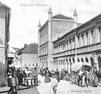 Postkarte der Fleischbänke